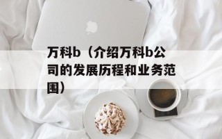 万科b（介绍万科b公司的发展历程和业务范围）