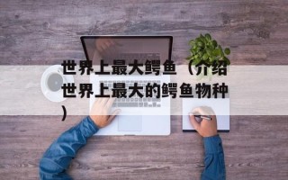 世界上最大鳄鱼（介绍世界上最大的鳄鱼物种）