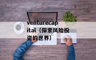 venturecapital（探索风险投资的世界）