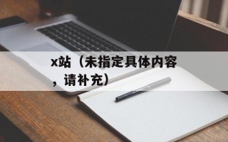 x站（未指定具体内容，请补充）