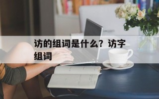 访的组词是什么？访字组词