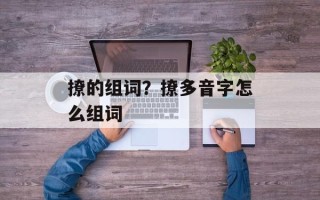 撩的组词？撩多音字怎么组词