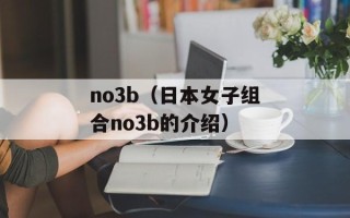 no3b（日本女子组合no3b的介绍）