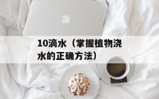 10滴水（掌握植物浇水的正确方法）