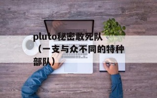 pluto秘密敢死队（一支与众不同的特种部队）