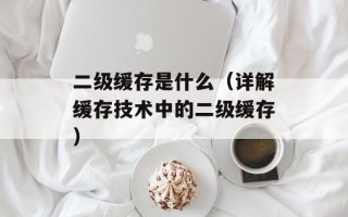 二级缓存是什么（详解缓存技术中的二级缓存）