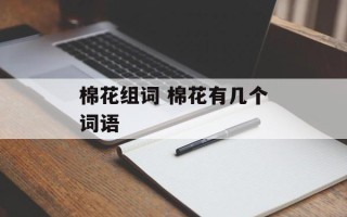 棉花组词 棉花有几个词语