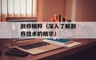 刮痧精粹（深入了解刮痧技术的精华）