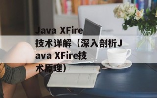 Java XFire技术详解（深入剖析Java XFire技术原理）