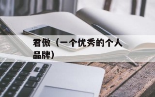 君傲（一个优秀的个人品牌）