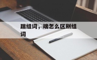 踹组词，端怎么区别组词