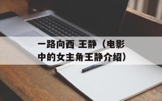 一路向西 王静（电影中的女主角王静介绍）