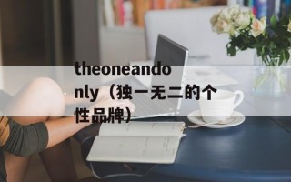 theoneandonly（独一无二的个性品牌）
