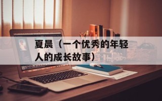 夏晨（一个优秀的年轻人的成长故事）