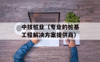 中技桩业（专业的桩基工程解决方案提供商）