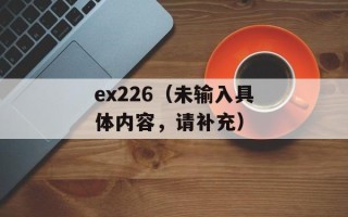 ex226（未输入具体内容，请补充）