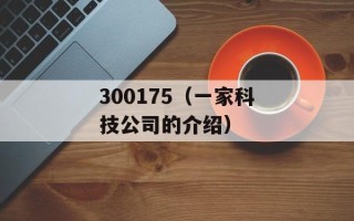 300175（一家科技公司的介绍）