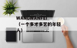 WANGWANFEI（一个多才多艺的年轻人）