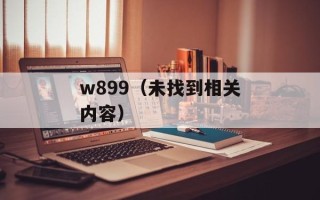 w899（未找到相关内容）
