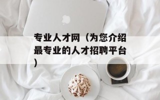 专业人才网（为您介绍最专业的人才招聘平台）
