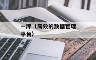 一库（高效的数据管理平台）