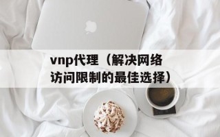 vnp代理（解决网络访问限制的最佳选择）