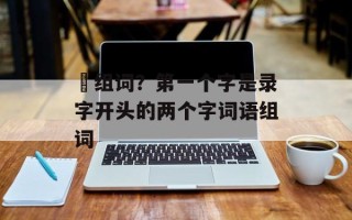 椂组词？第一个字是录字开头的两个字词语组词