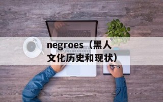 negroes（黑人文化历史和现状）