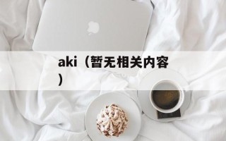 aki（暂无相关内容）