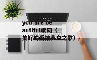 you are beautiful歌词（美好的爱情表白之歌）