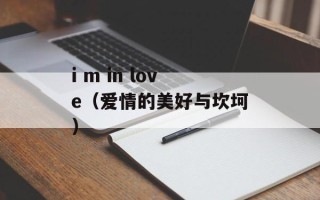 i m in love（爱情的美好与坎坷）