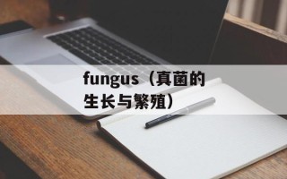 fungus（真菌的生长与繁殖）