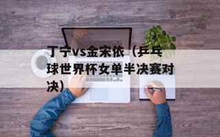 丁宁vs金宋依（乒乓球世界杯女单半决赛对决）