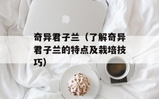 奇异君子兰（了解奇异君子兰的特点及栽培技巧）