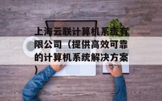 上海云联计算机系统有限公司（提供高效可靠的计算机系统解决方案）