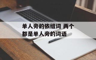 单人旁的依组词 两个都是单人旁的词语