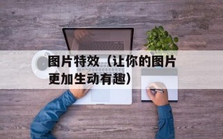 图片特效（让你的图片更加生动有趣）