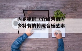 内乡宛梆（介绍河南内乡特有的传统音乐艺术）