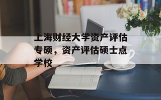 上海财经大学资产评估专硕，资产评估硕士点学校