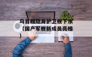 乌首艘隐身护卫舰下水（国产军舰新成员亮相）