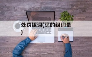 处罚组词(惩的组词是)