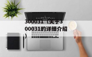 300031（关于300031的详细介绍）