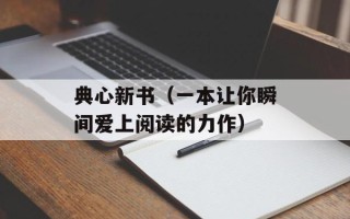 典心新书（一本让你瞬间爱上阅读的力作）