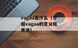 vagaa是什么（介绍vagaa的定义和用途）