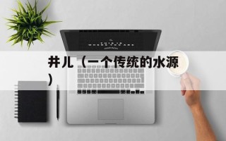 井儿（一个传统的水源）
