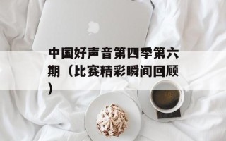 中国好声音第四季第六期（比赛精彩瞬间回顾）