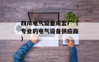 四川电气设备成套厂（专业的电气设备供应商）