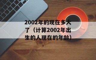 2002年的现在多大了（计算2002年出生的人现在的年龄）