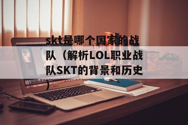 skt是哪个国家的战队（解析LOL职业战队SKT的背景和历史）-第1张图片-居家生活