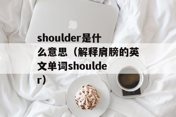 shoulder是什么意思（解释肩膀的英文单词shoulder）-第1张图片-居家生活